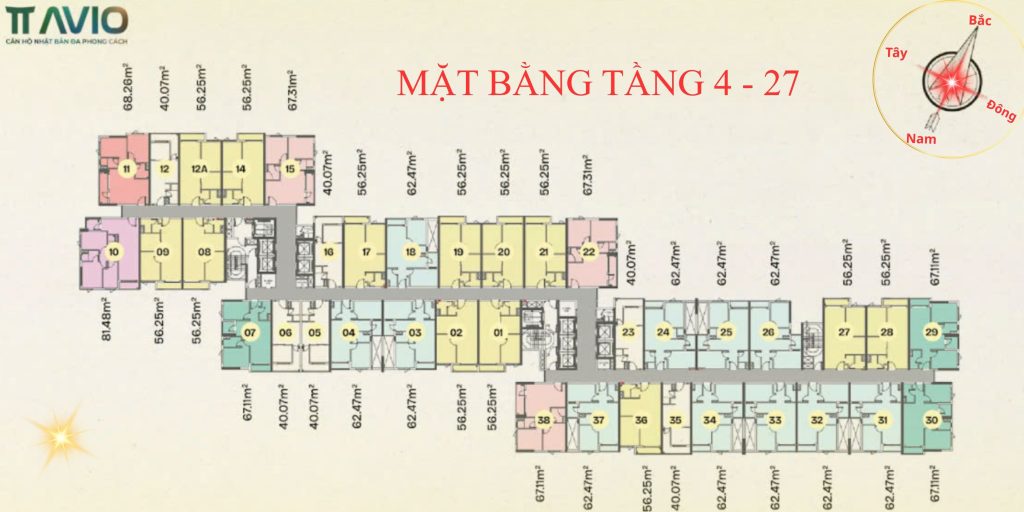 Mặt Bằng Tầng