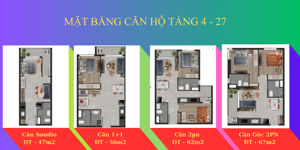 Mặt Bằng Căn Hộ
