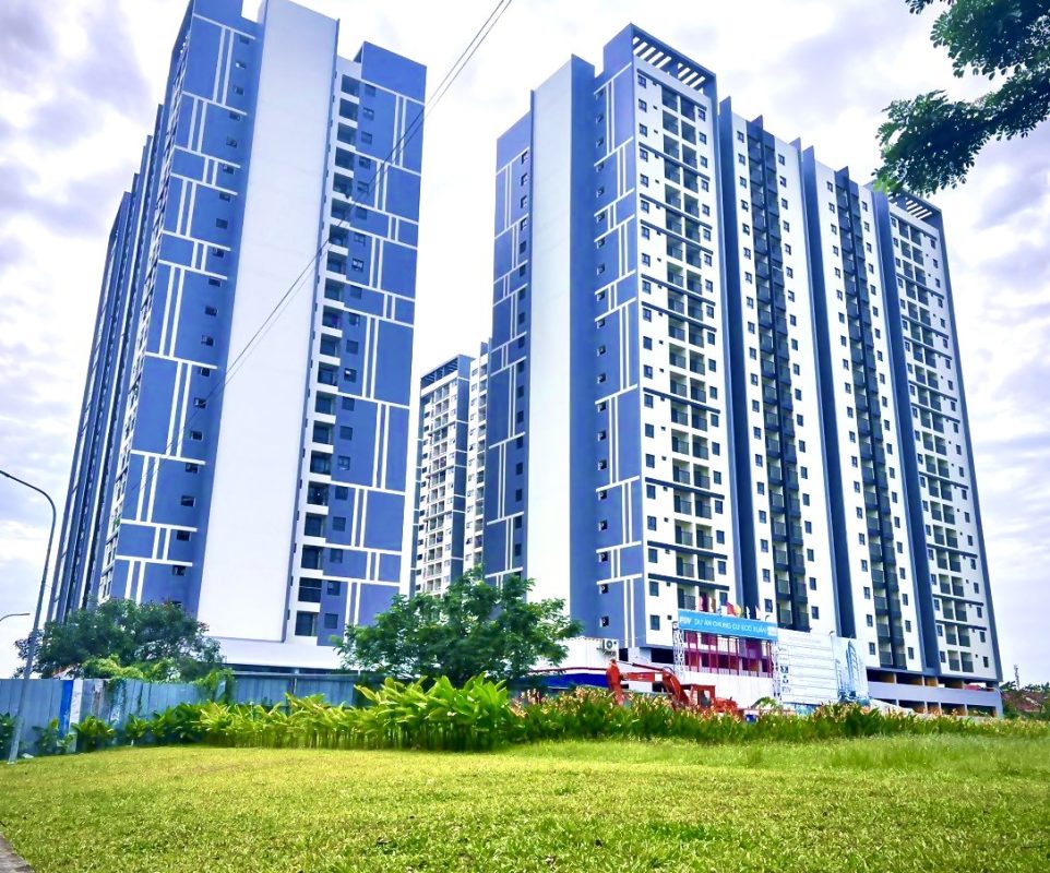 không gian xanh của chung cư ecoxuan